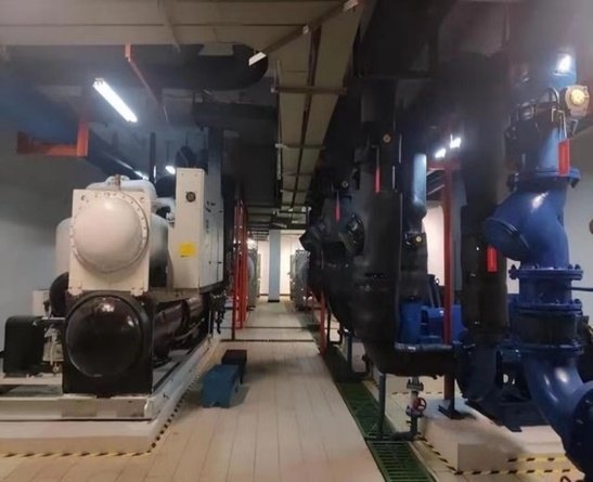 Chiller plant room