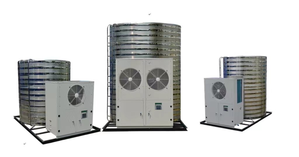 Air-source heat-pump hot water