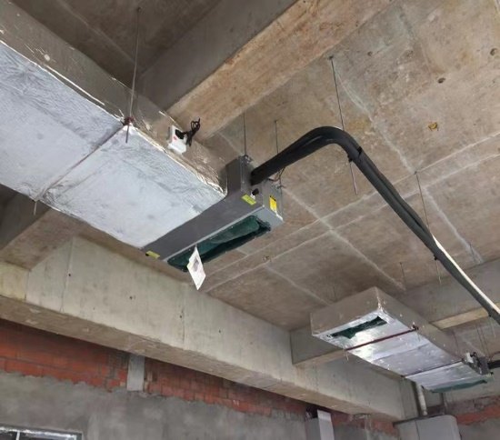 HVAC duct installation